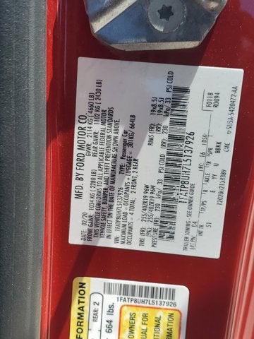 2020 Ford Mustang EcoBoost Premium