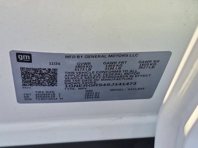 2025 Chevrolet Traverse LT
