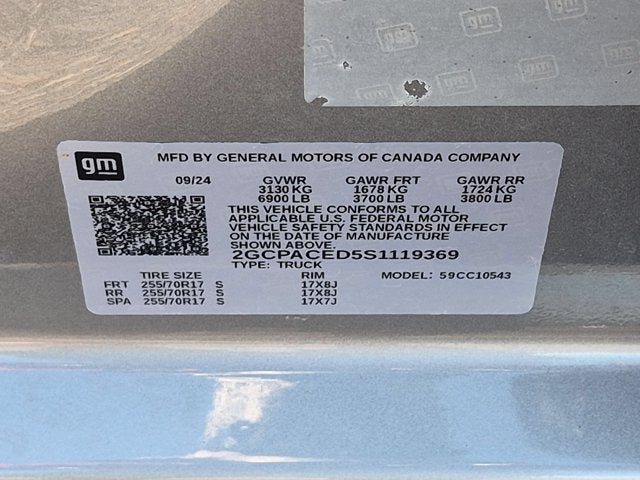 2025 Chevrolet Silverado 1500 LT
