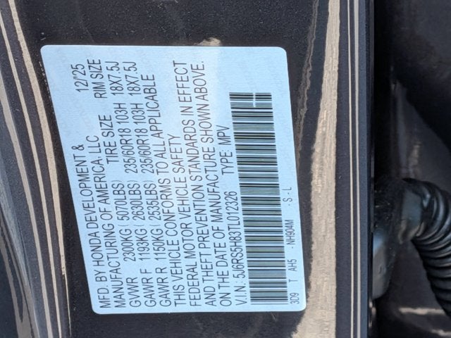 2026 Honda CR-V Hybrid Sport-L