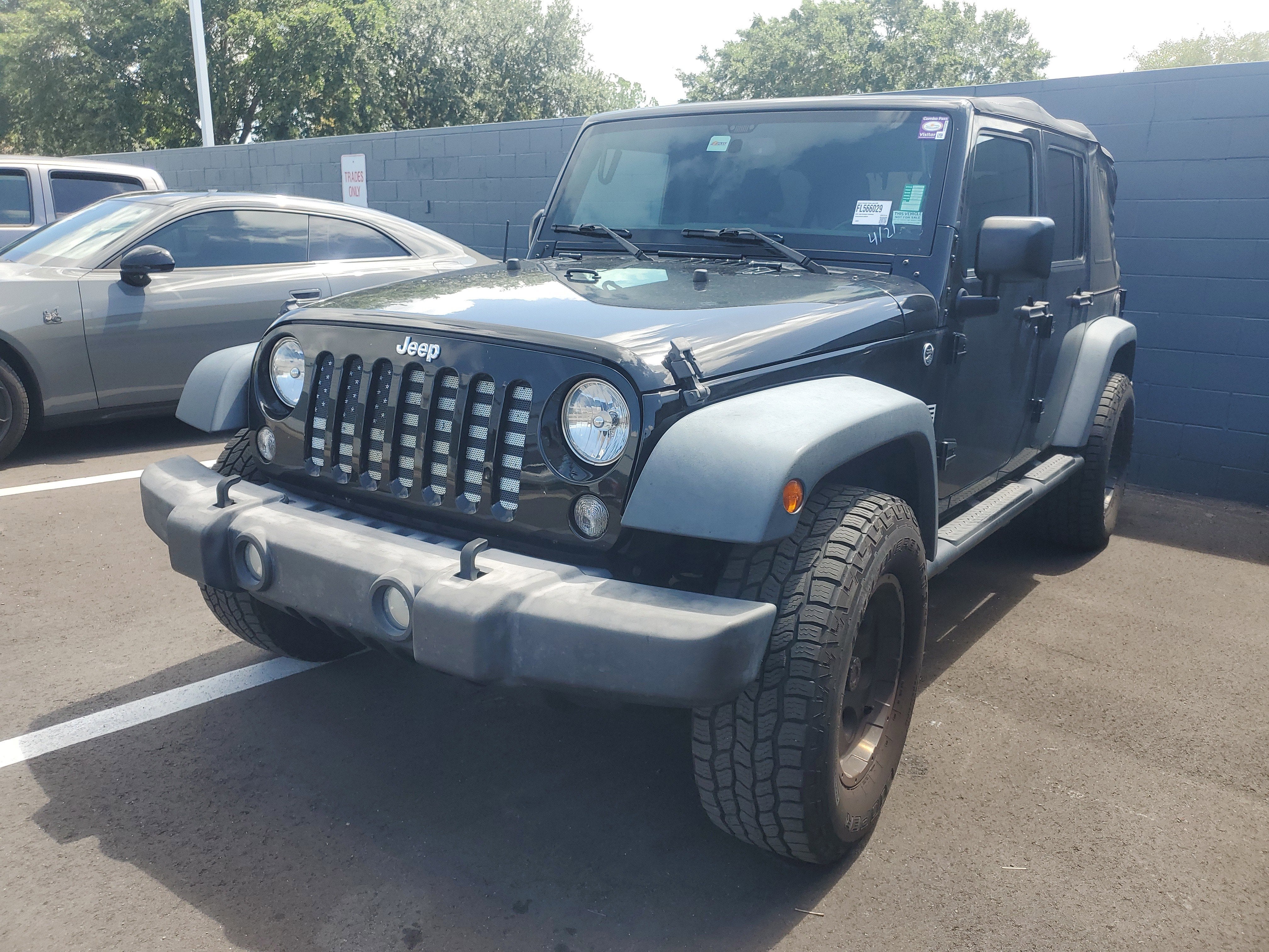 2015 Jeep Wrangler Unlimited Sport