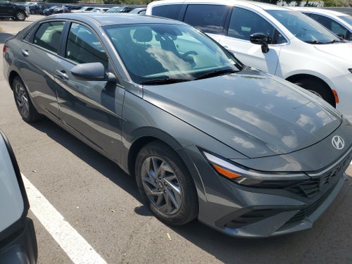 2026 Hyundai Elantra Hybrid Blue