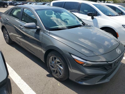 2026 Hyundai Elantra Hybrid Blue