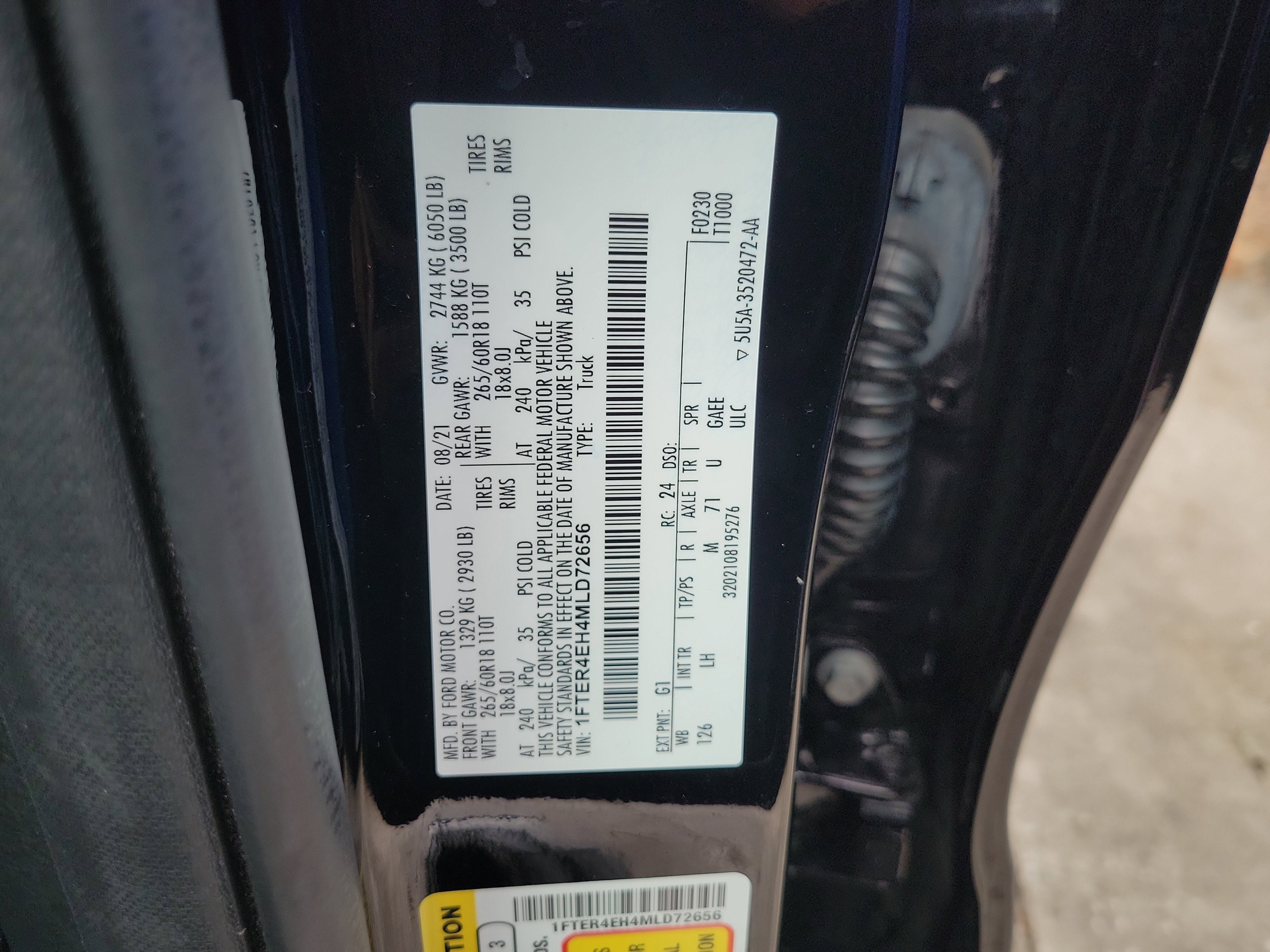2021 Ford Ranger XL