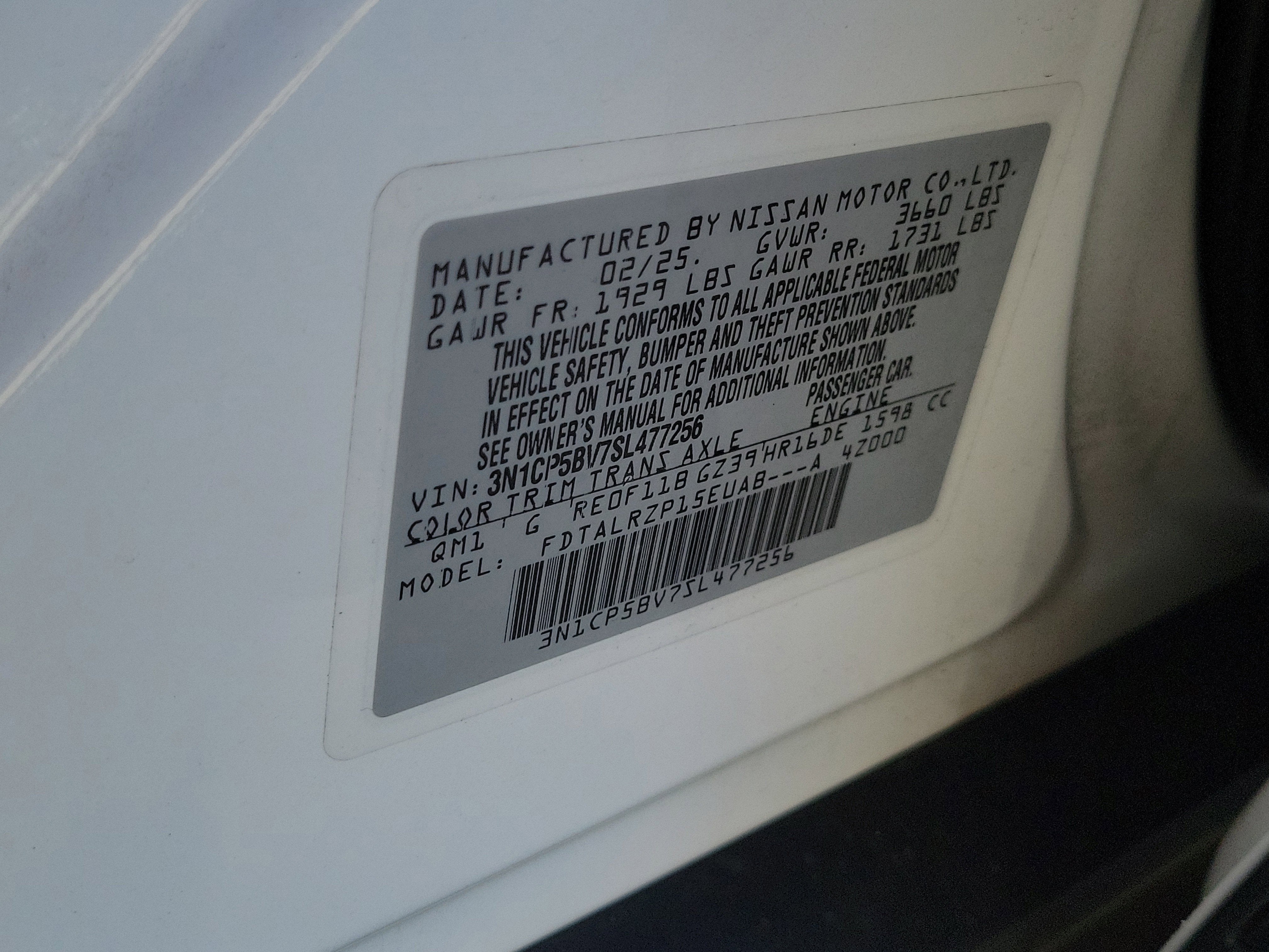 2025 Nissan Kicks Play S