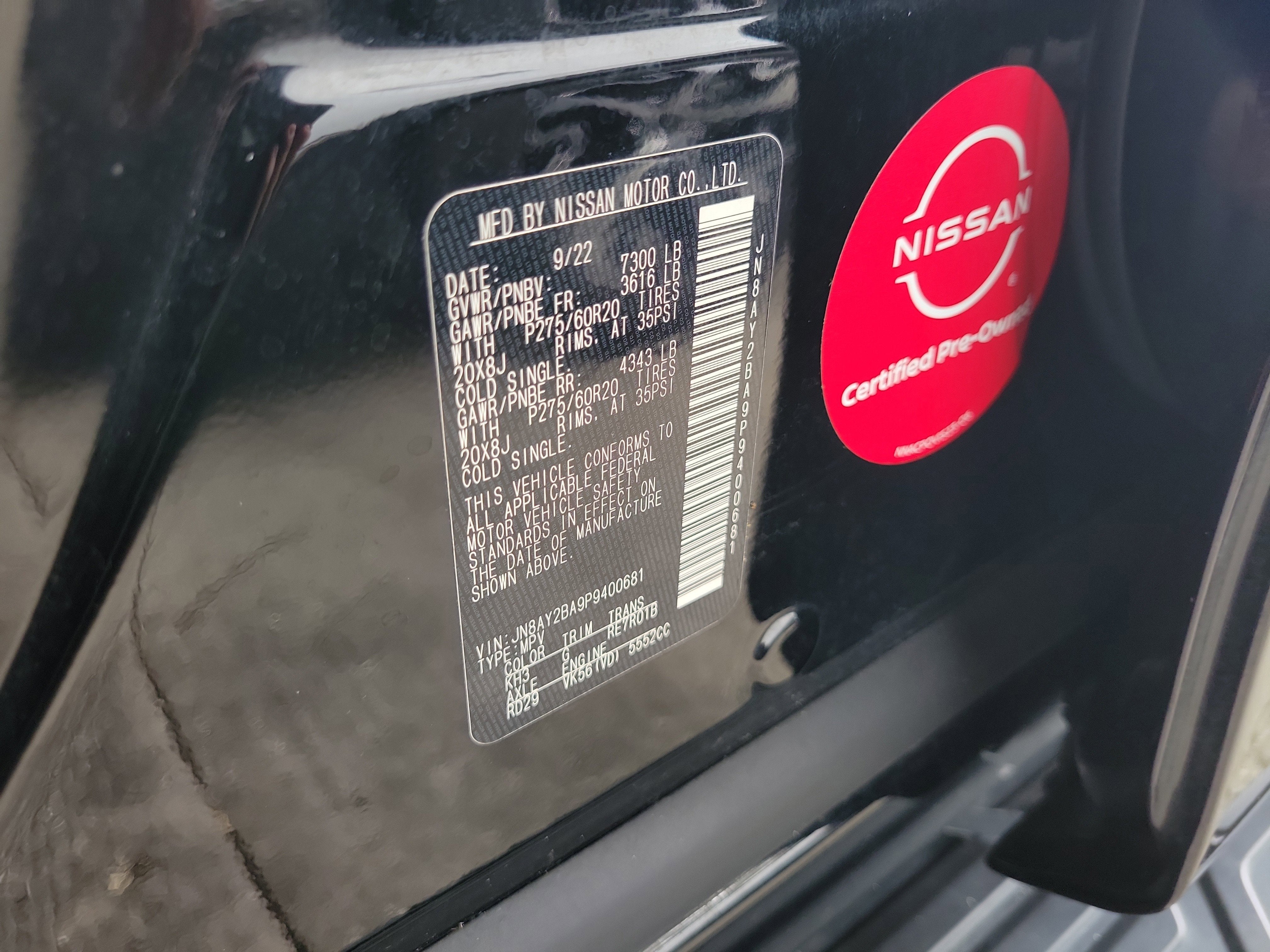2023 Nissan Armada SL