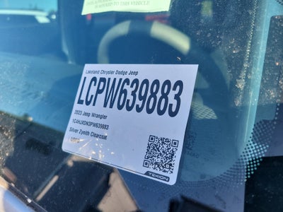 2023 Jeep Wrangler Sport S