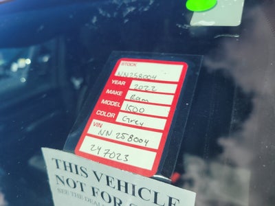 2022 RAM 1500 Big Horn