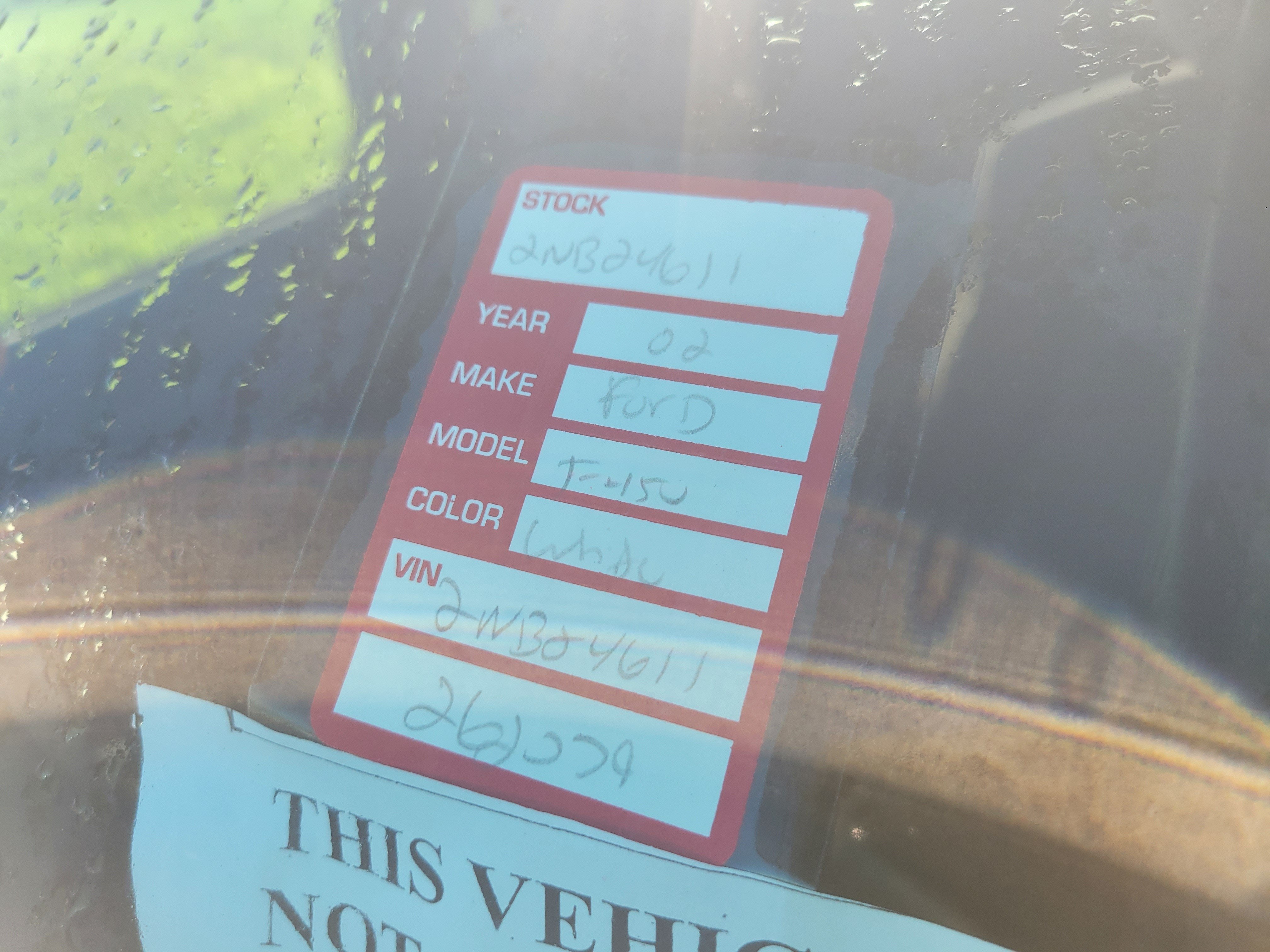 2002 Ford F-150 XL