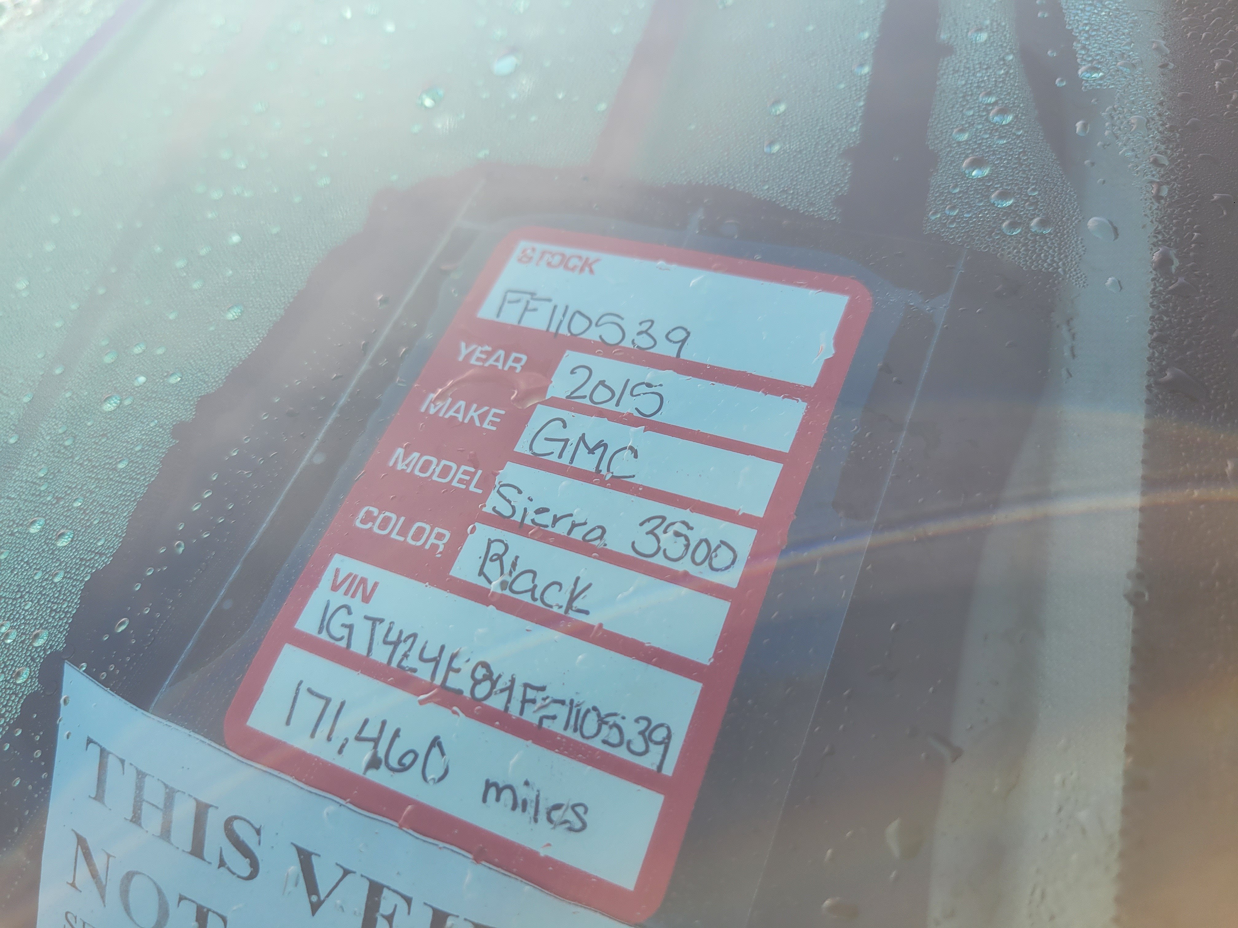 2015 GMC Sierra 3500HD Denali