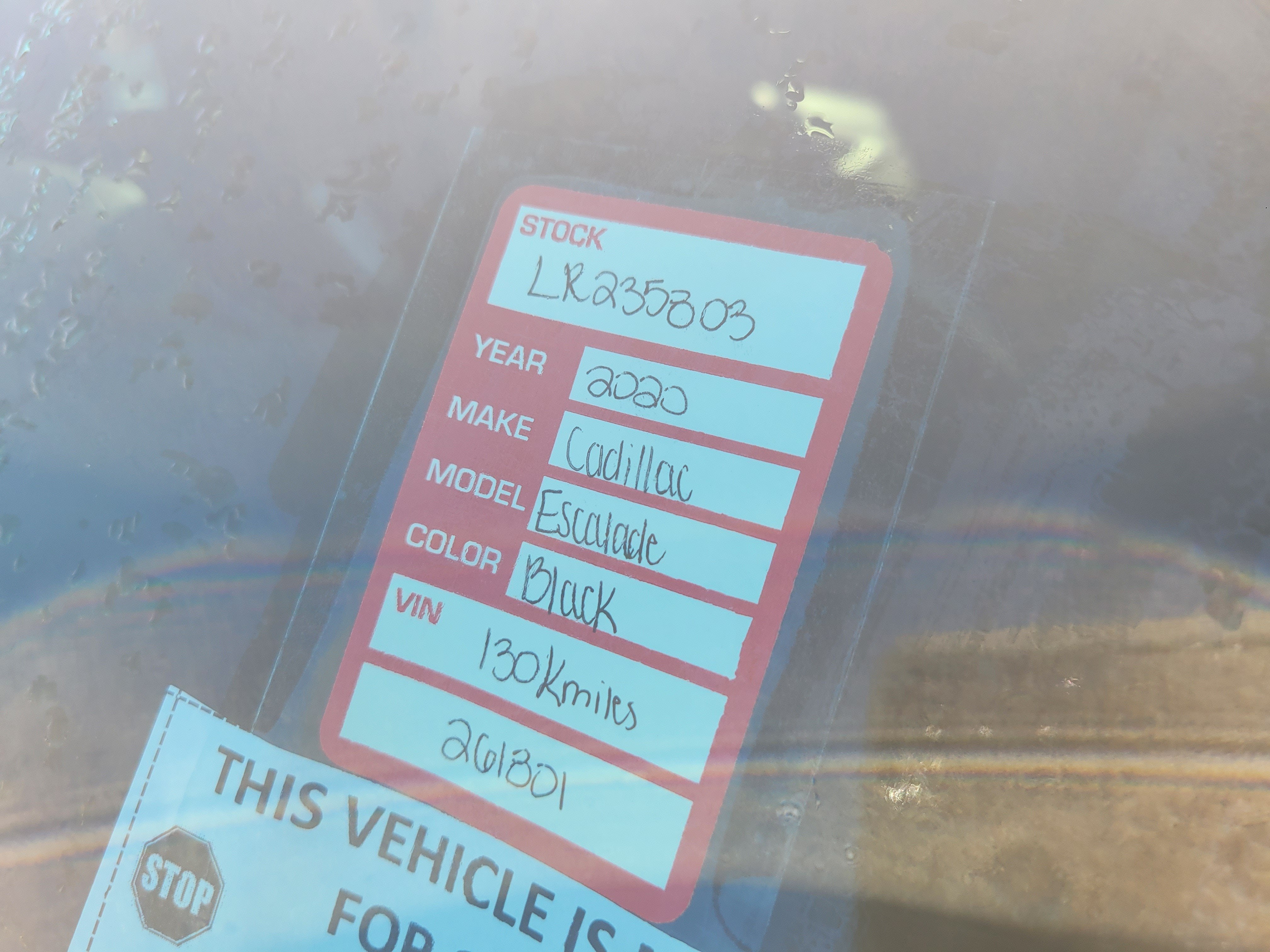 2020 Cadillac Escalade Luxury