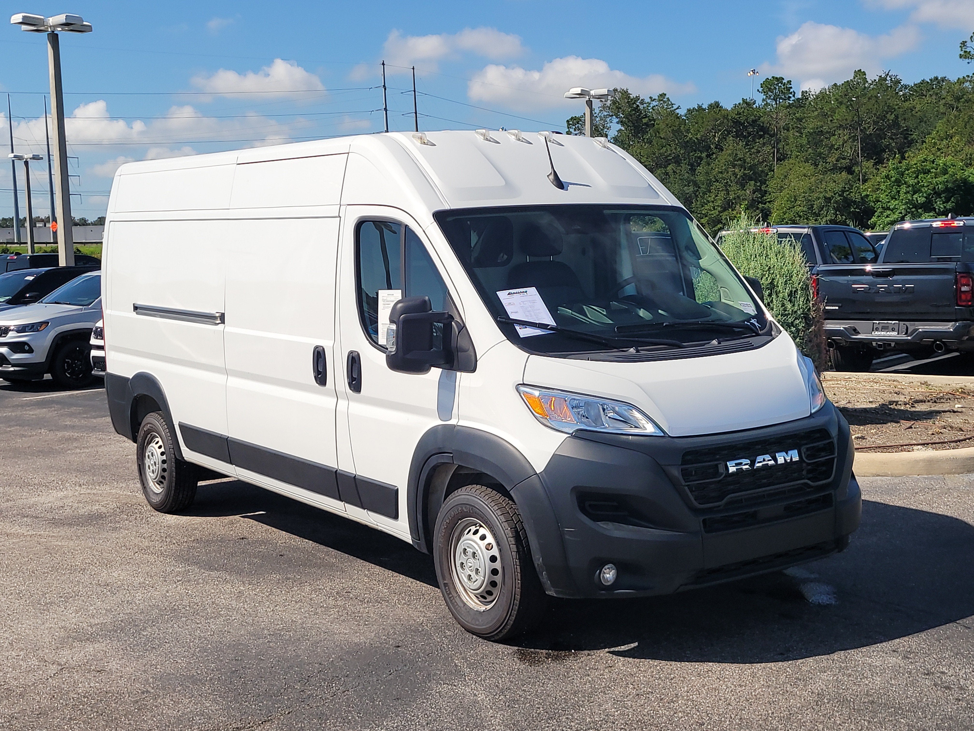2025 RAM ProMaster Cargo Van Tradesman