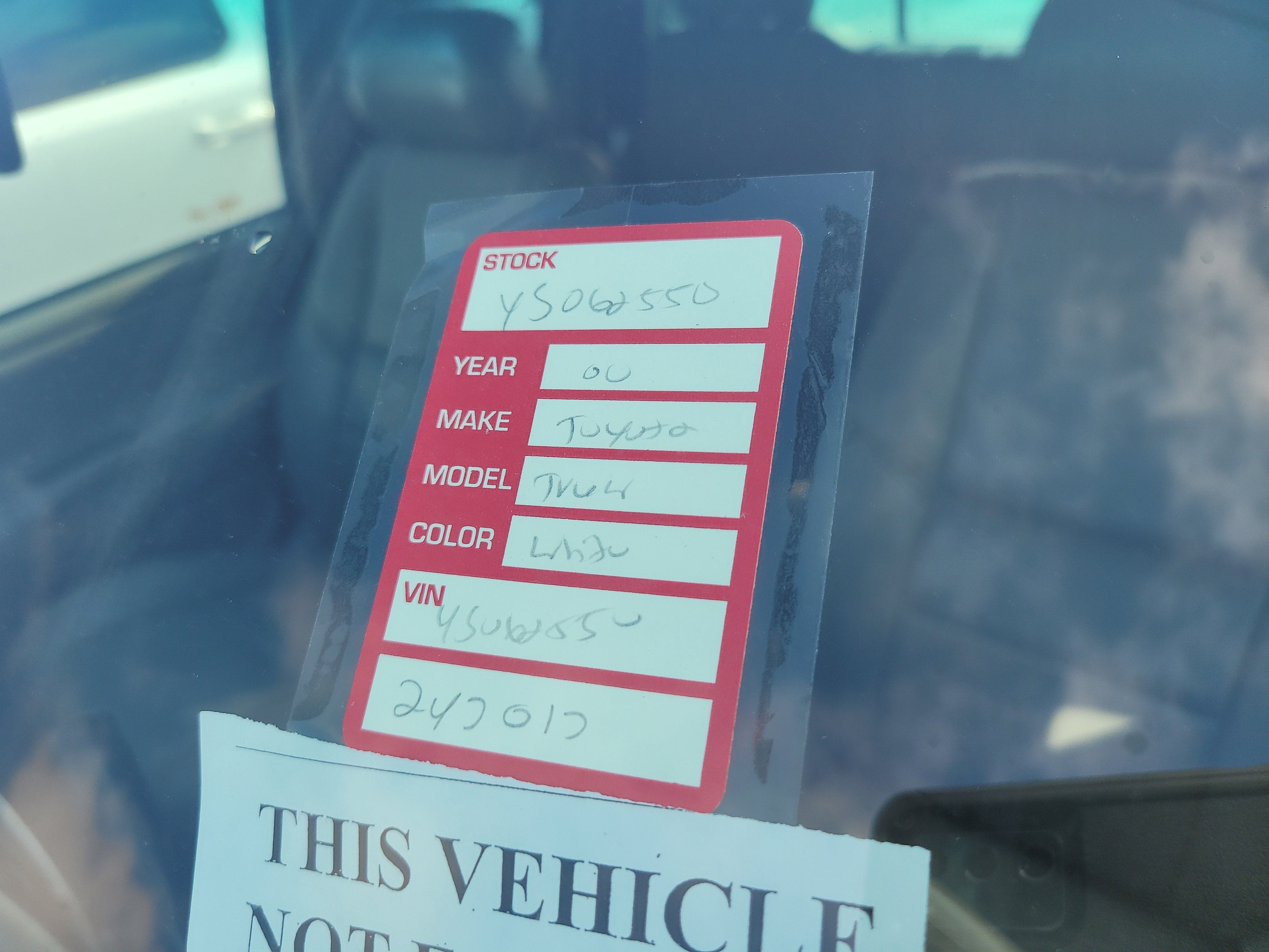 2000 Toyota Tundra SR5