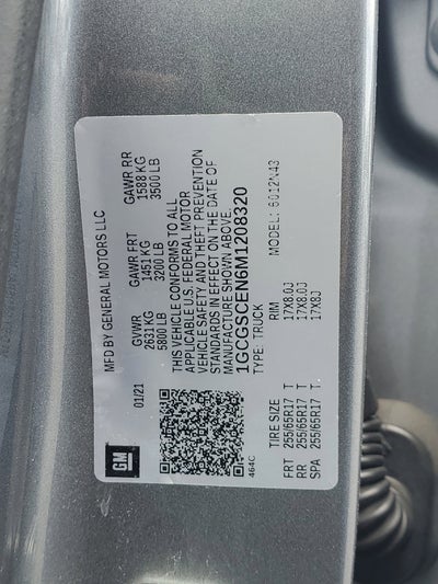 2021 Chevrolet Colorado 2WD LT