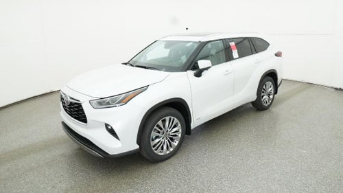 2026 Toyota Highlander Hybrid Platinum