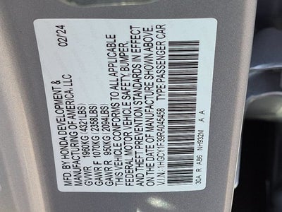 2024 Honda Accord Sedan EX