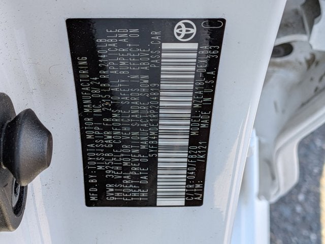 2024 Toyota Corolla LE