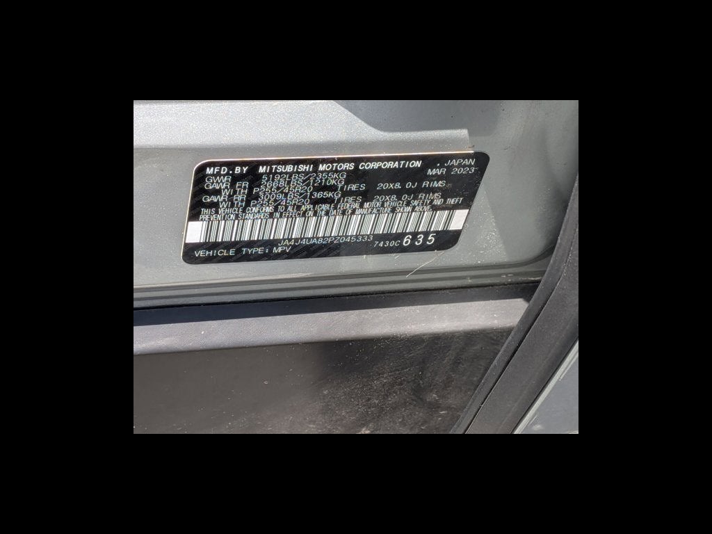 2023 Mitsubishi Outlander Ralliart
