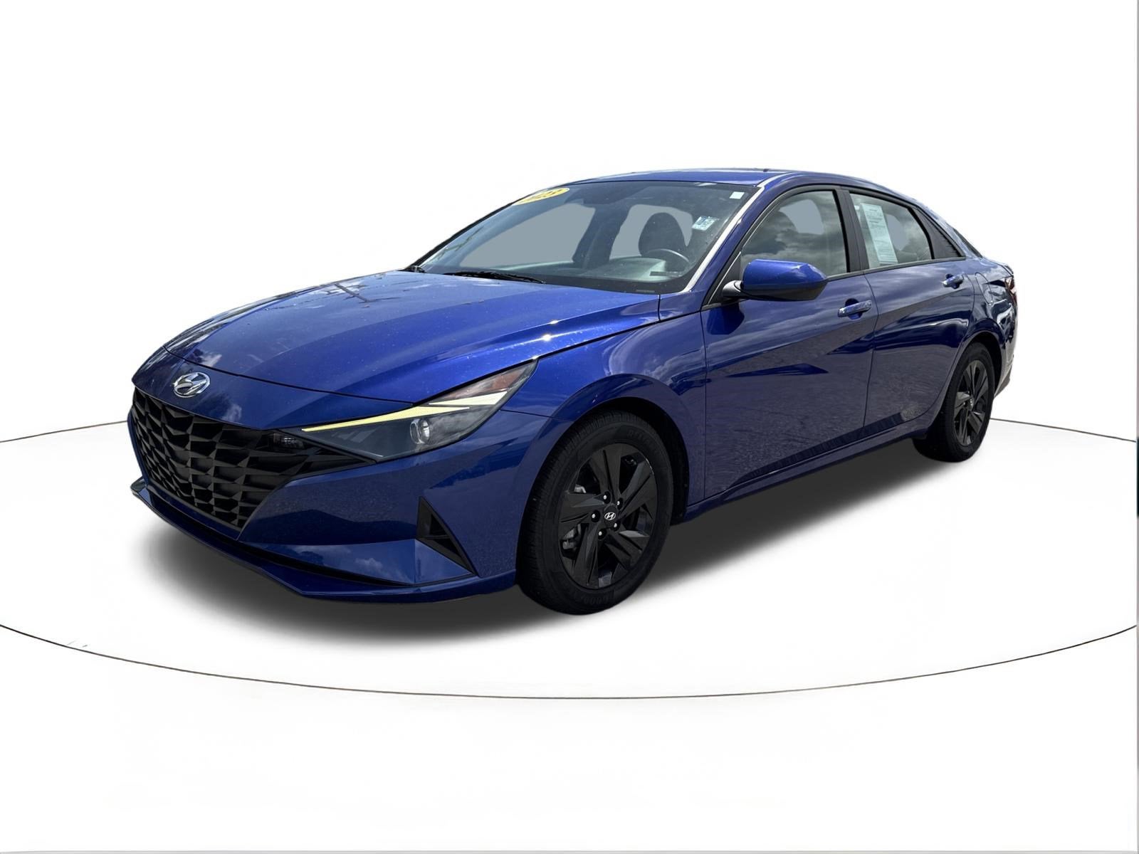 2023 Hyundai Elantra Hybrid Blue