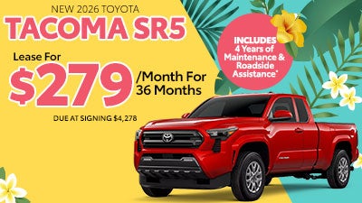 NEW 2026 TOYOTA TACOMA SR5