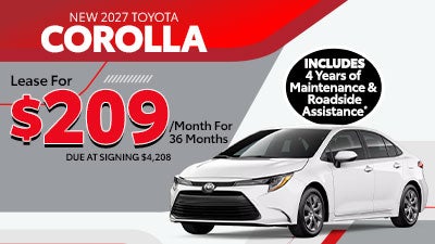 2026 TOYOTA COROLLA